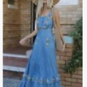 Chasing unicorns denim dress